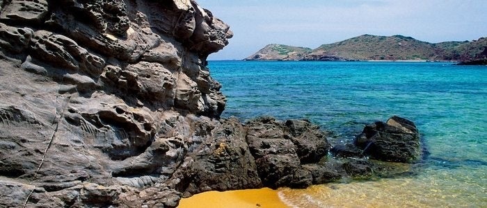 Playa de Cavallería, en Menorca.