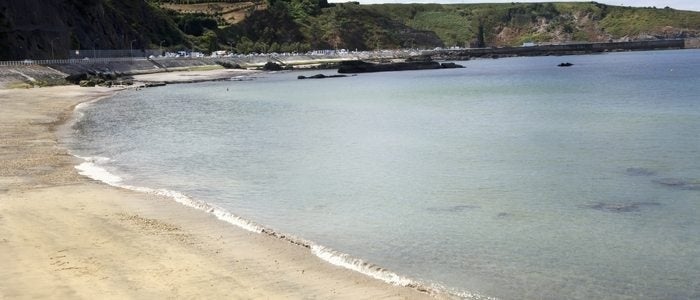 Playa de Luarca.