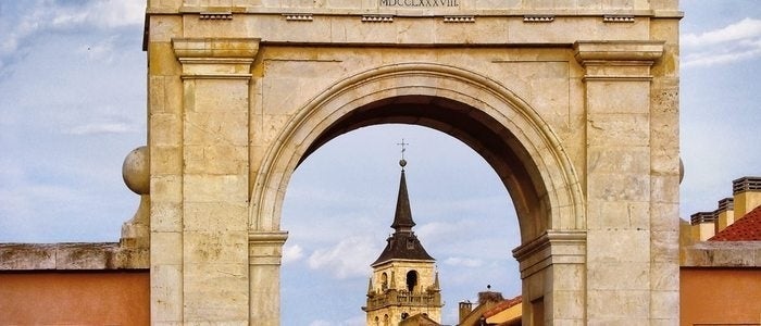 Puerta de Madrid, en Alcalá de Henares.