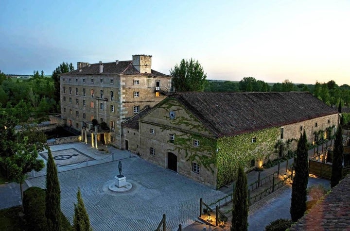 Vista general de Hacienda de Zorita, Wine Hotel & Spa. Foto: Facebook.