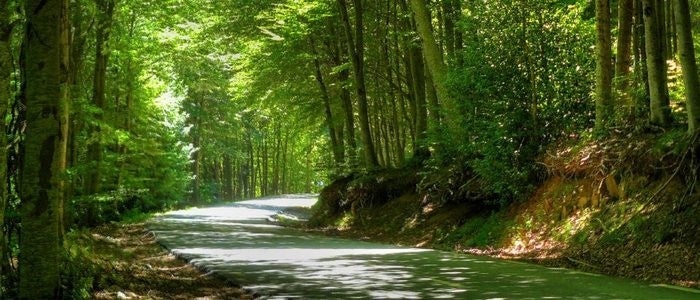 En moto por el Montseny