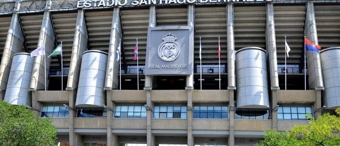 Estadio Santiago Bernabéu.