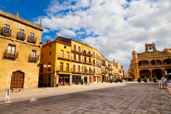 Plaza Mayor de Ciudad Rodrigo.