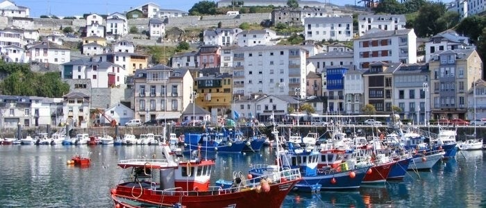 Puerto de Luarca, Asturias.