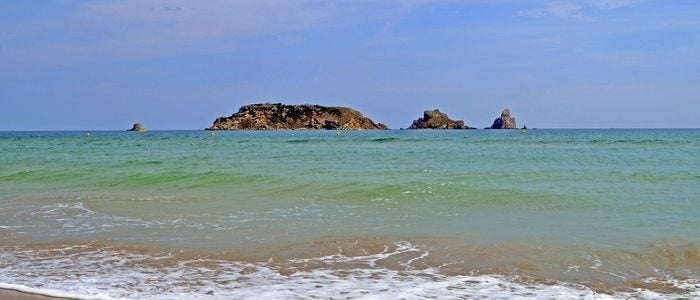 Illes Medes vistas desde l'Estartit.