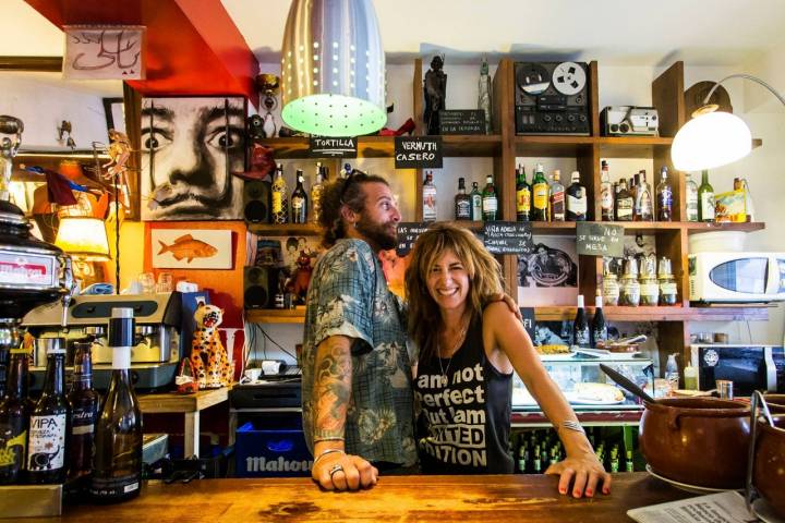 'La Paca' es uno de los bares más famosos del Cabanyal. Foto: Eva Máñez