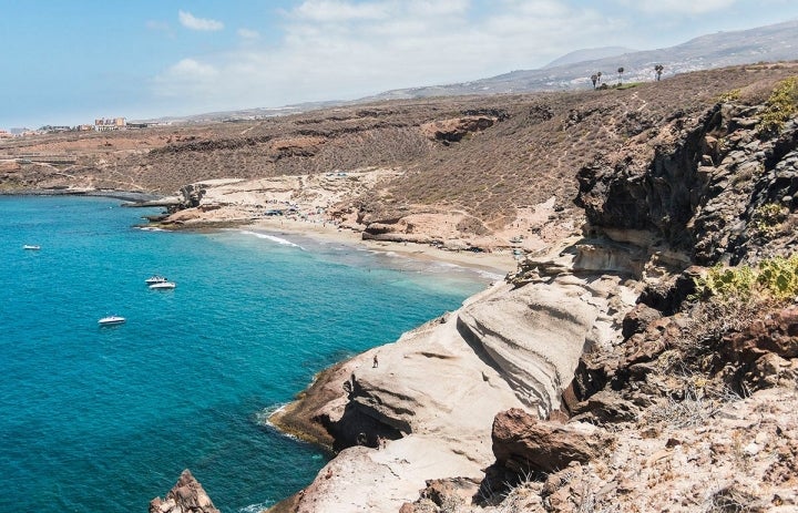 Las playas en Tenerife esperan al visitante con los brazos abiertos. Foto: Yanina Quintero.