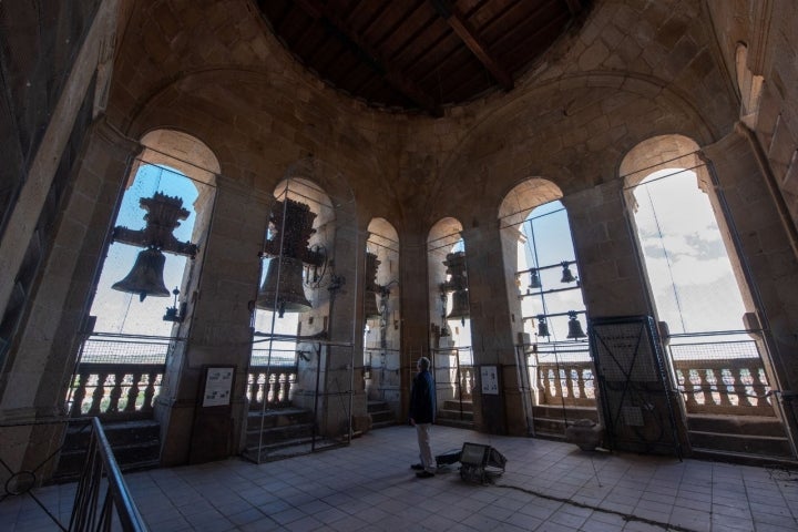 Las campanas de la catedral suenan de verdad. Foto: Antonio Karpint.