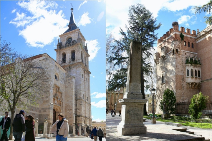 Catedral y Plaza de las Bernardas de Alcalá de Henares (Madrid).