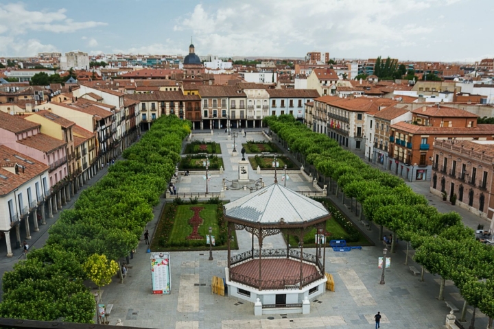 Plaza de Cervantes de Alcalá de Henares (Madrid).