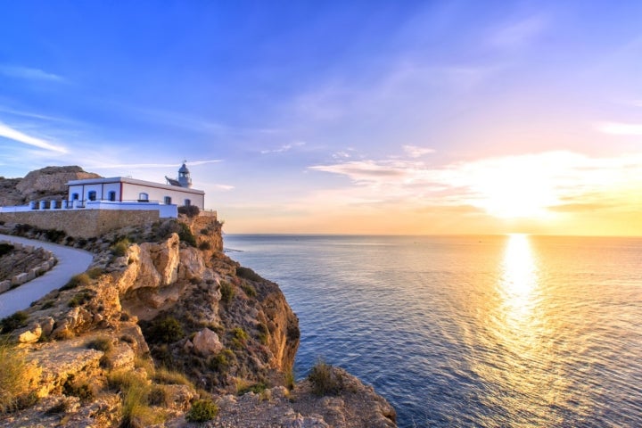 El faro de Albir, un lugar mágico. Foto: shutterstock.