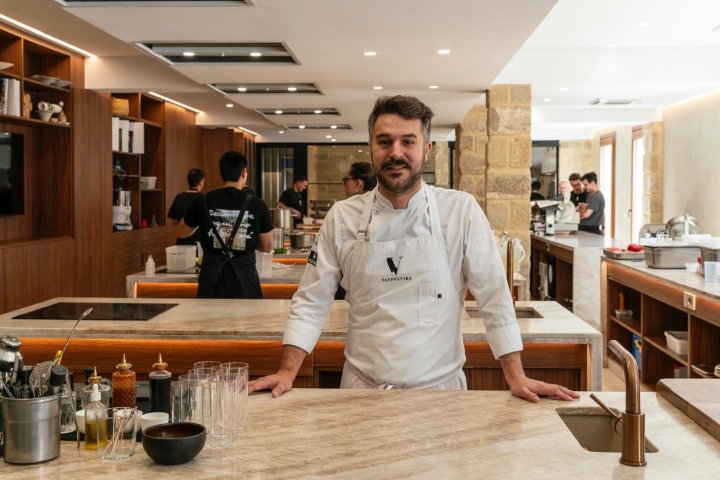 Juan Carlos García, chef del restaurante Vandelvira.