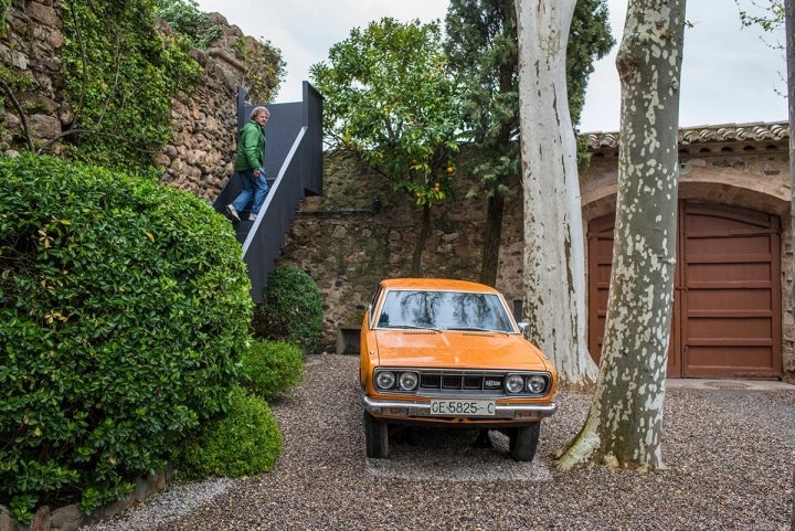 El Datsun que Gala utilizaba para bajar a la compra.