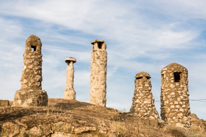 Chimeneas bodegas Gaudí