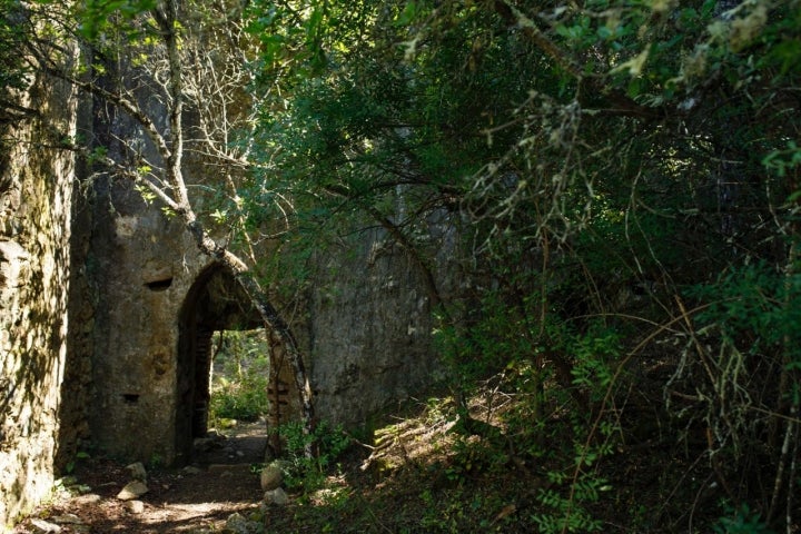 Uno de los rincones de la ruta de Baños de Popea