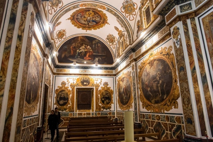 La Capilla de Santo Blai de la iglesia parroquial Nuestra señora de la Asunción.