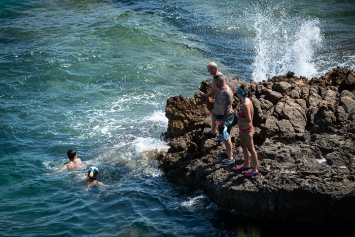 Calas de L'Ametlla de Mar (Tarragona): chapuzones en Cala L'Illot