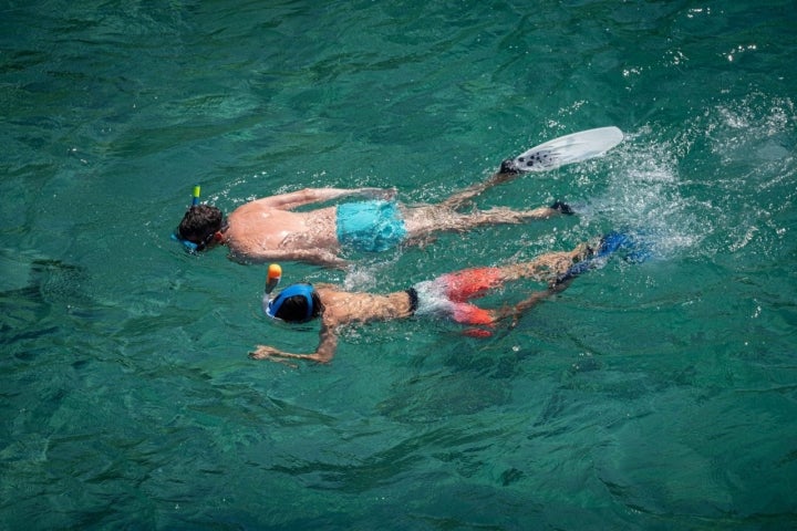 Calas de L'Ametlla de Mar (Tarragona): buceo en Cala Calafató