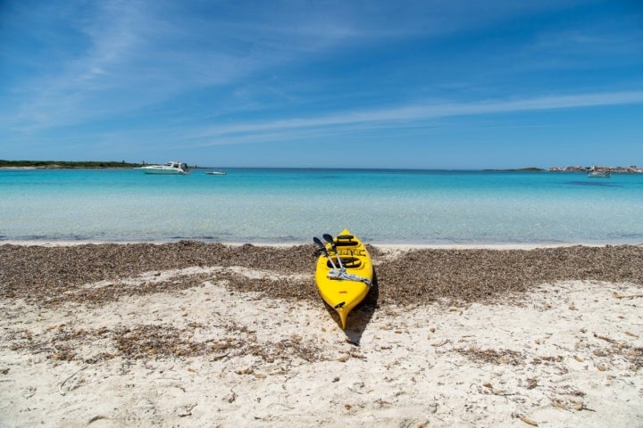 Es Carbó es una de las playas situadas más al sur de la isla de Mallorca.