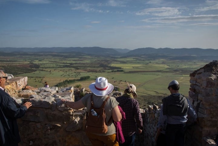 La vista perfecta, del paso de Andalucía, para divisar al enemigo.