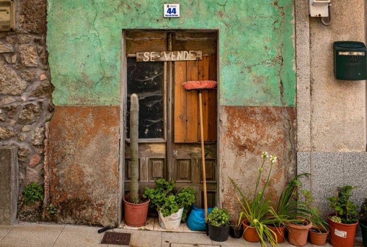 Una casa en Fisterra.