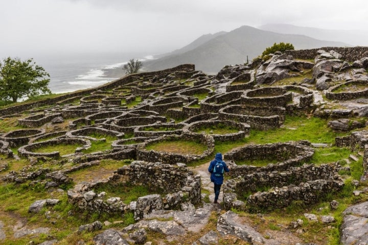 Camino Portugués por la Costa (Tramo1): castros del Monte Tegra (A Guarda)