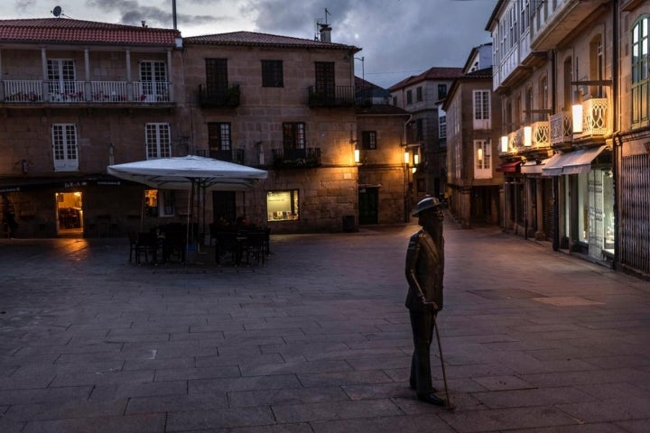 Camino Portugués por la Costa (Tramo 2): Plaza Méndez Núñez (Pontevedra)