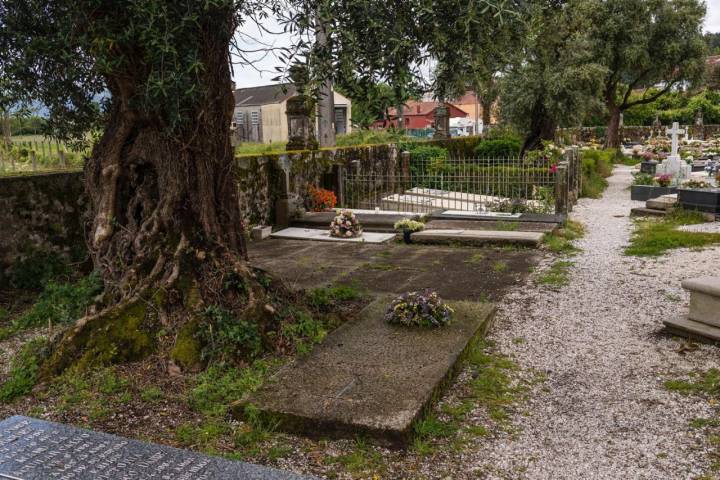 Camino Portugués por la Costa (Tramo 3): tumba de Camilo José Cela en Iria Flavia (Padrón)