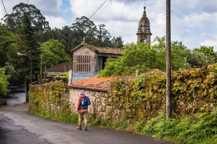 Camino Portugués por la Costa (Tramo 3): iglesia de Santa María de Alba (Pontevedra)