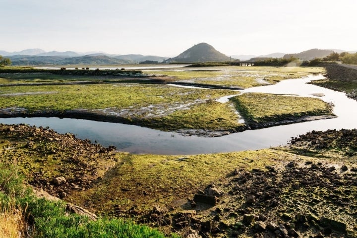 El Parque Natural de las Marismas de Santoña, Victoria y Joyel, en la desembocadura del río.