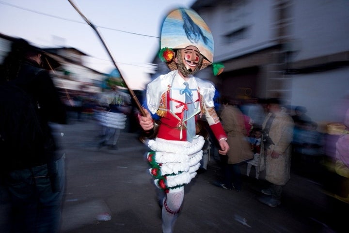 Cuando veas la zamarra en alto, ¡corre! Foto: Nacho Calonge.