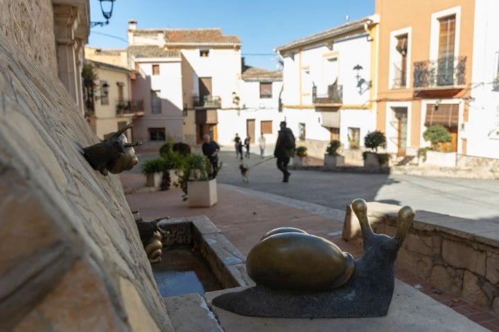 La fuente de los Cinco Chorros.