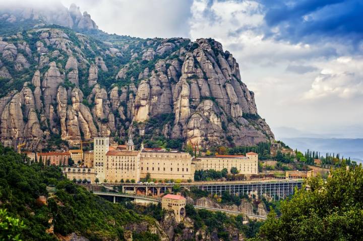 El monasterio de Montserrat, pura belleza. Foto: shutterstock.