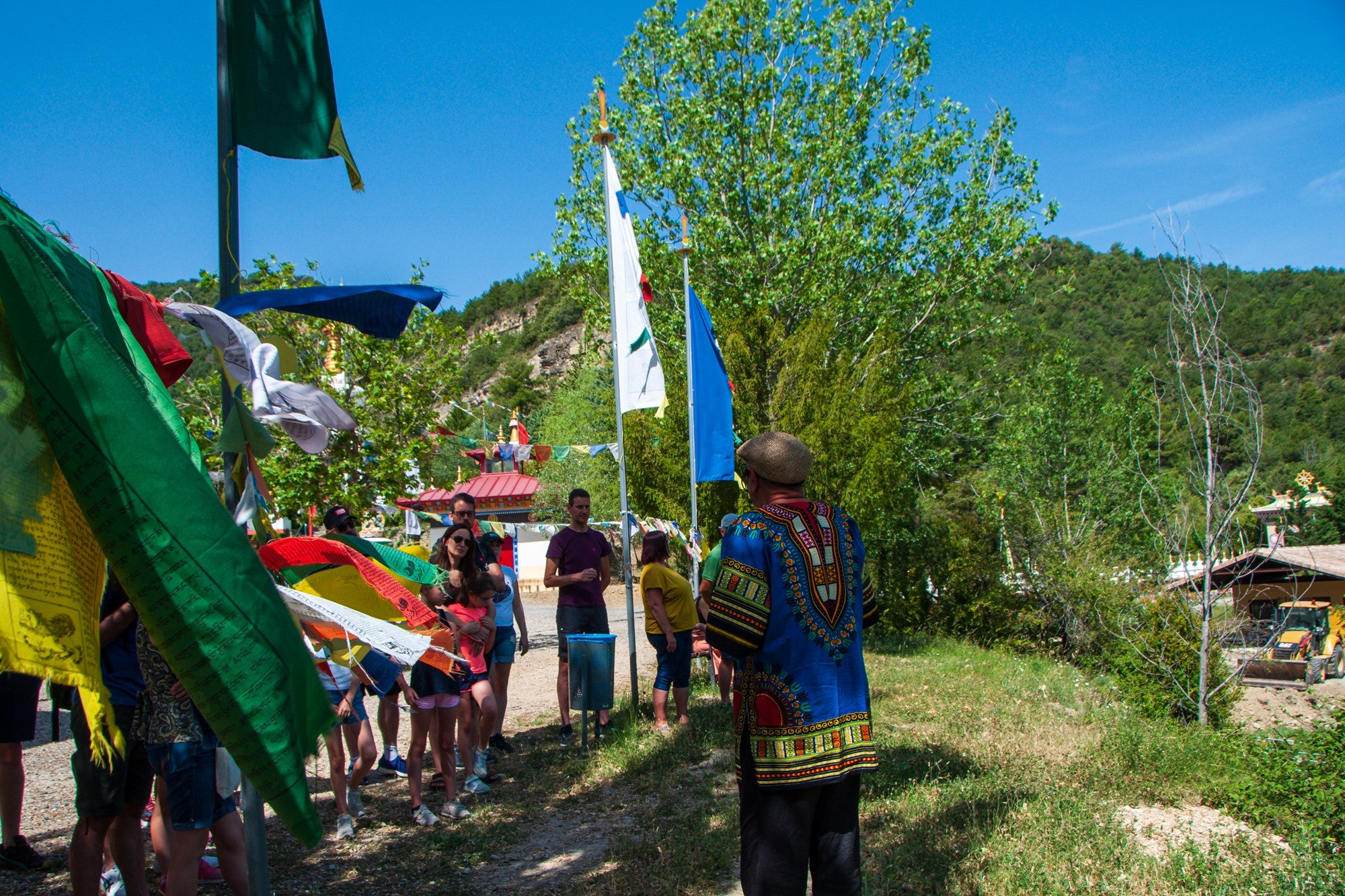 Centro Budista Dag Shang Kagyu (Panillo, Huesca) visita exterior