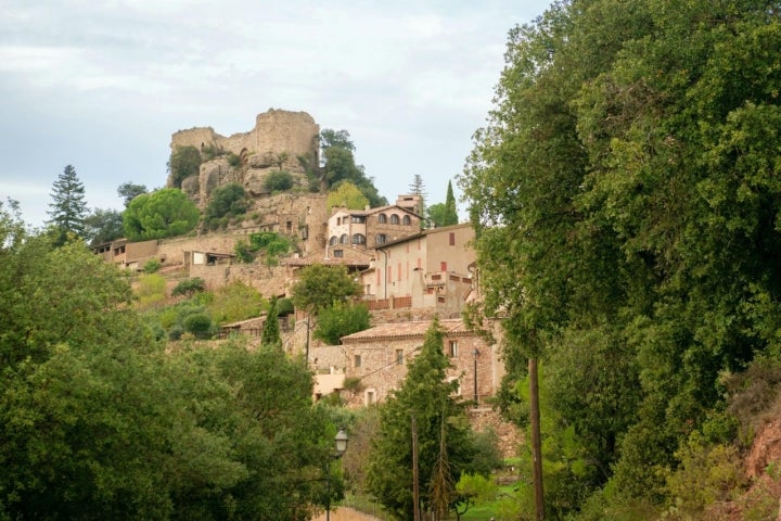 Vista de Granera, en la comarca del Moianès (Barcelona).