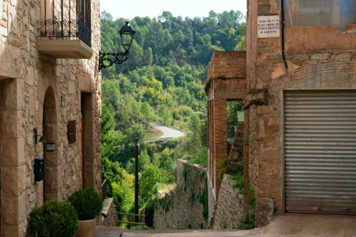 Santa Maria d’Oló, en la comarca del Moianès (Barcelona).
