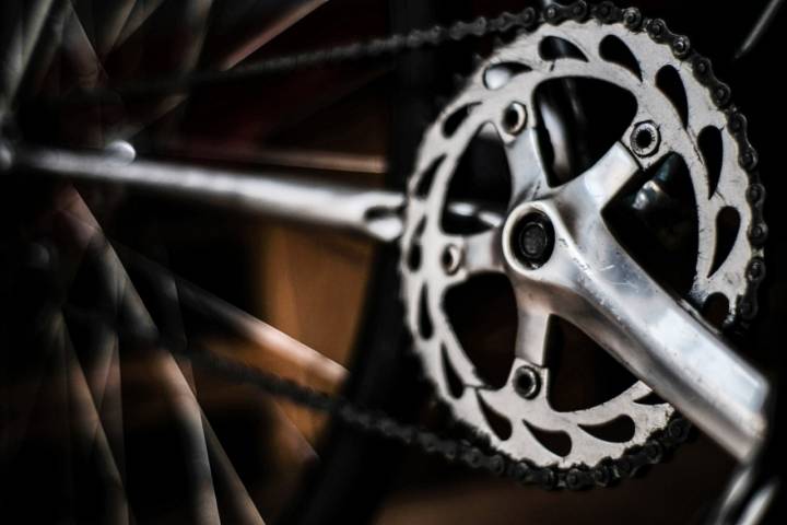 La cadena de la bicicleta