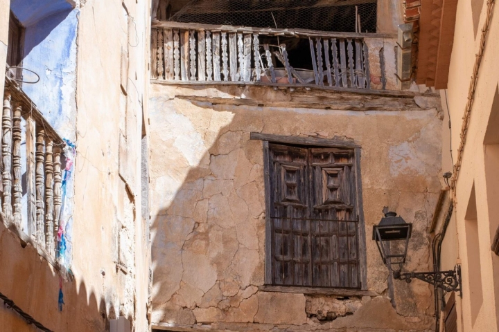 Detalle de un rincón del pueblo.