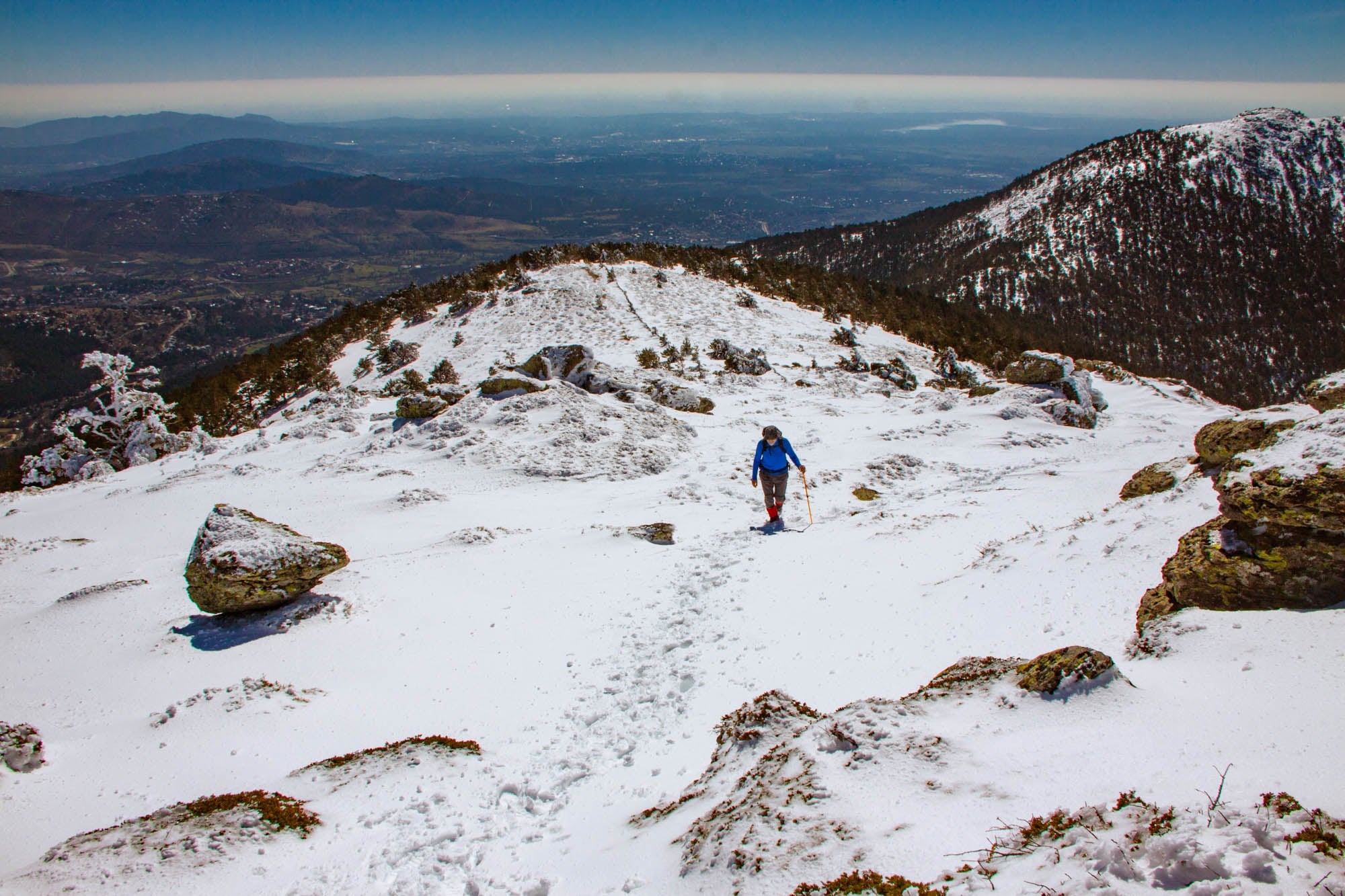 Ascensión a la Peña del Águila.