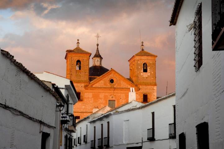 En busca de la luz dorada de Almagro, la iglesia de San Bartolomé. Foto: Manuel Ruiz Toribio.