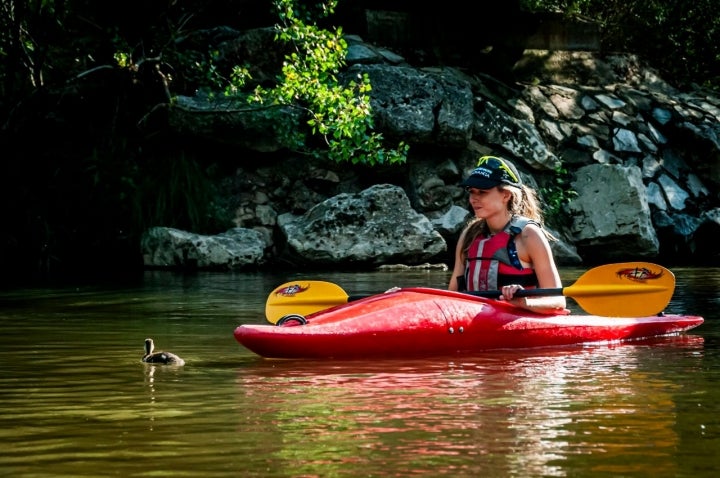Lo más parecido a recorrer el río como los patos.