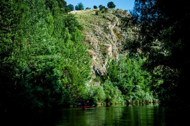 El río se empieza a abrir...