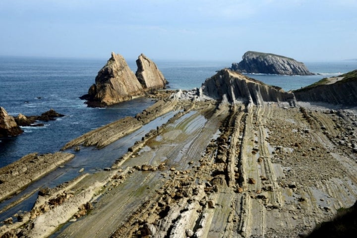 Viajes 2021: Costa Quebrada flysch