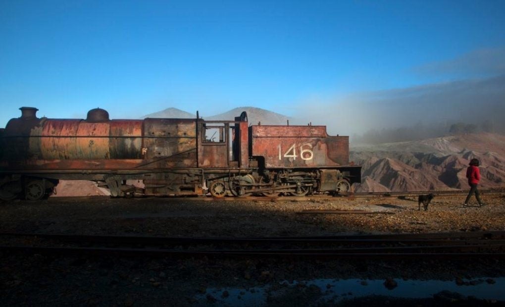 El paisaje que regalan las minas de Riotinto es realmente marciano.