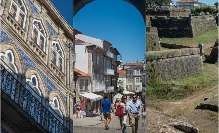 Casas señoriales y 5 kilómetros de doble muralla forman el paisaje de Valença do Mihno.