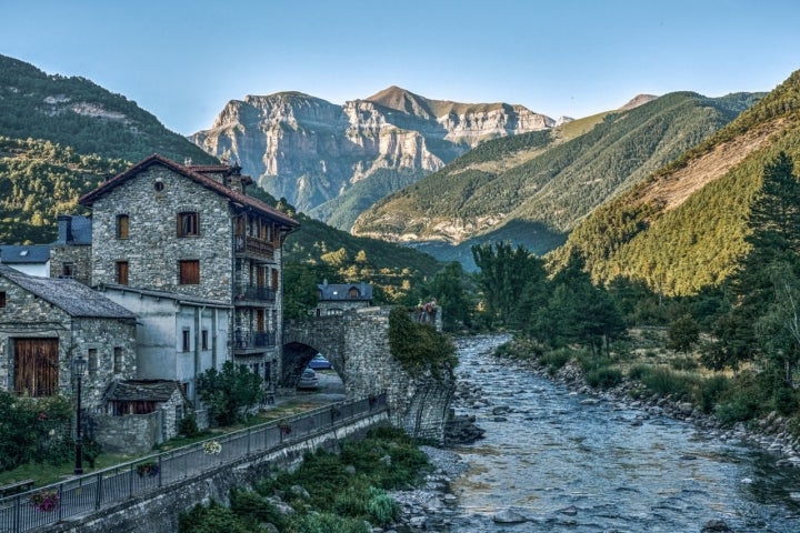 Broto, uno de los pueblos más bellos de Huesca.
