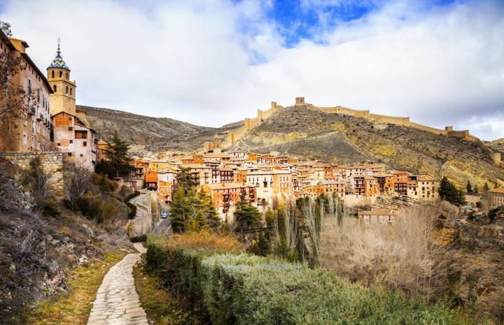Albarracín en pleno otoño. Foto: shutterstock