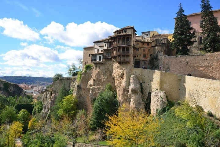 Cuenca: Casas colgantes de la ciudad. Foto: Alfredo Merino | Marga Estebaranz