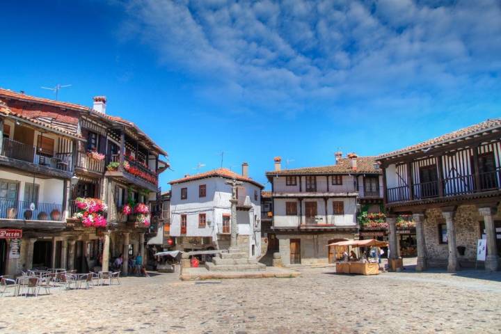La Alberca, pueblo ubicado en el corazón de la Sierra de Francia. Foto: shutterstock