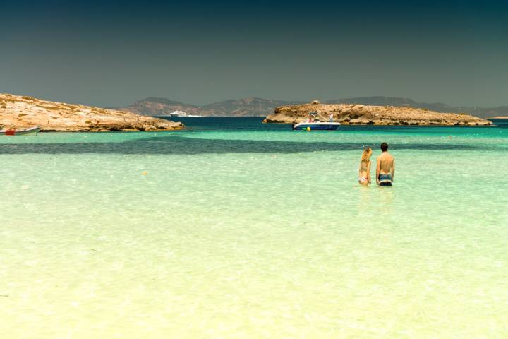 Ses Illetes es una de las playas más bellas del mundo. Foto: Shutterstock.